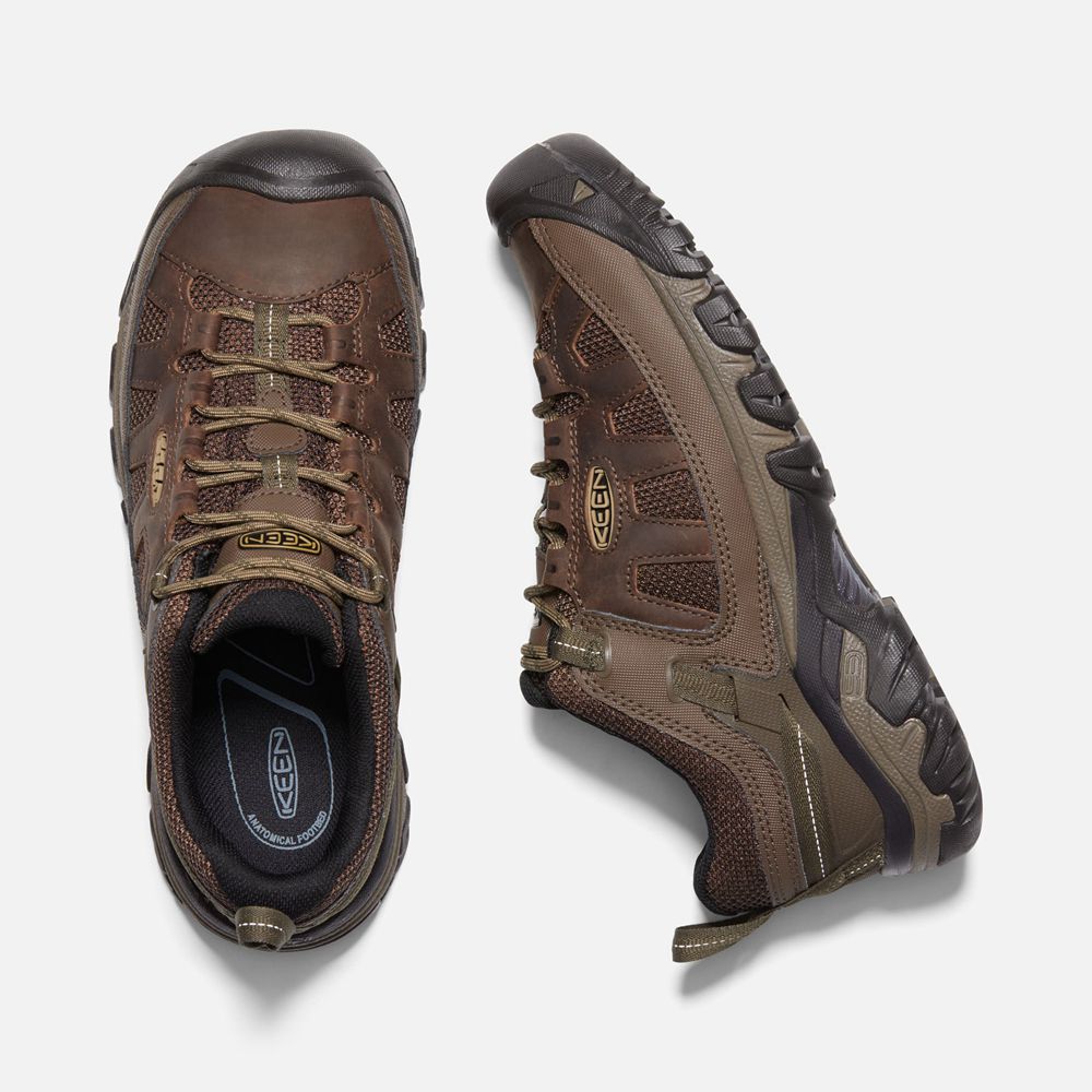 Keen Outdoor Ayakkabı Erkek Kahverengi/Siyah - Targhee Vent - Türkiye CKGU93602